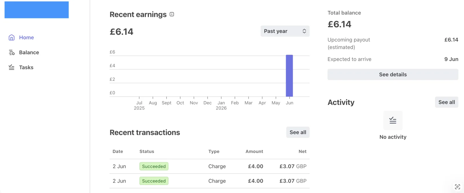 Get paid via Stripe Connect